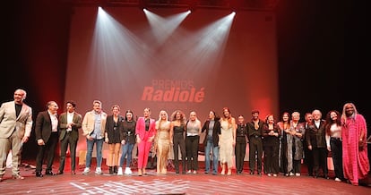 Foto de familia de los Premios Radiolé 2024.