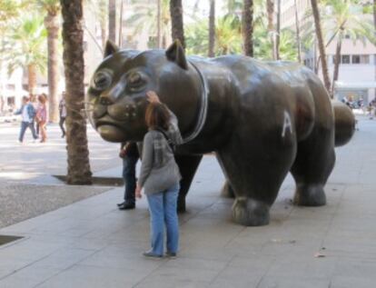 'Gat', de Botero.