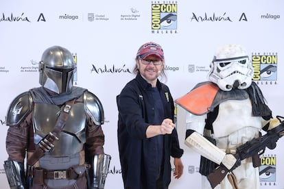 Santiago Segura posa durante la presentación este martes del San Diego Comic-Con Málaga 2025.