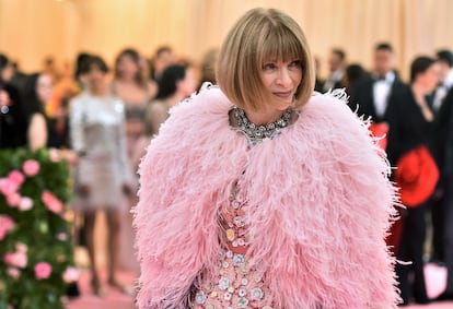 Anna Wintour, en la gala de mayo de 2019 del Museo Metropolitano de Nueva York.