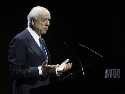 Francisco González, presidente de BBVA