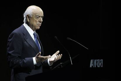 Francisco González, presidente de BBVA