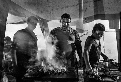 'Sin título', fotografía del proyecto 'Vista Hermosa', sobre esta cárcel caraqueña. Todos los trabajos expuestos han sido supervisados por fotógrafos de la agencia Magnum.