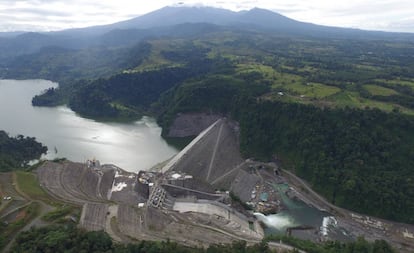 La planta hidroeléctrica Reventazón, en Costa Rica.