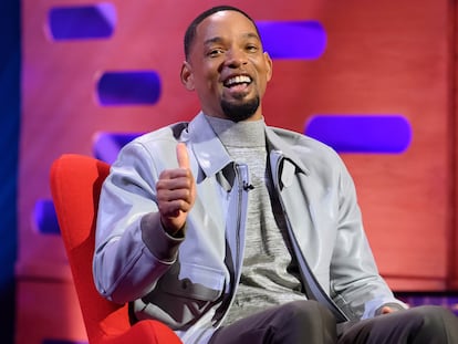 25 November 2021, United Kingdom, London: US Actor Will Smith gives a thumbs up during the filming for the Graham Norton Show at BBC Studioworks 6 Television Centre. Photo: Jonathan Hordle/PA Wire/dpa
25/11/2021 ONLY FOR USE IN SPAIN
