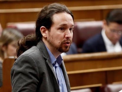 El líder de Podemos, Pablo Iglesias.