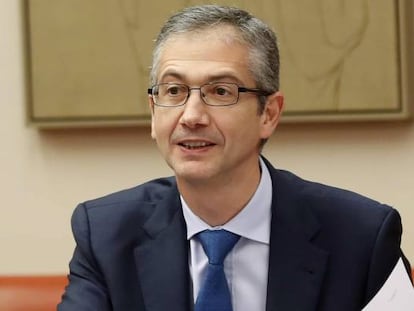 El gobernador del Banco de España, Pablo Hernández de Cos. 