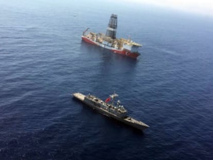 Turquía desafía las sanciones de la Unión Europea y asegura que enviará más buques a aguas chipriotas