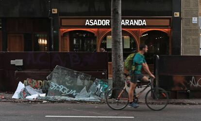 El restaurant Asador de Aranda del carrer Pau Claris de Barcelona.