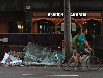 El restaurant Asador de Aranda del carrer Pau Claris de Barcelona.