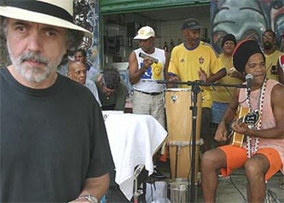 Fernando Trueba y Carlinhos Brown, en Salvador de Bahía.