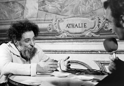 Georges Perec, fotografiado alrededor de 1980. 