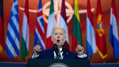 Joe Biden, este martes en Washington.