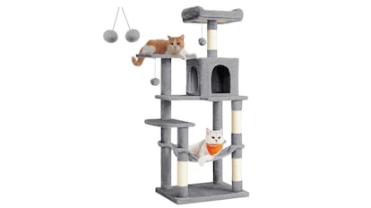 ofertas de amazon: rascador para gatos de diseño vertical.