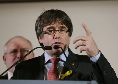 Carles Puigdemont, expresidente de la Generalitat de Cataluña.