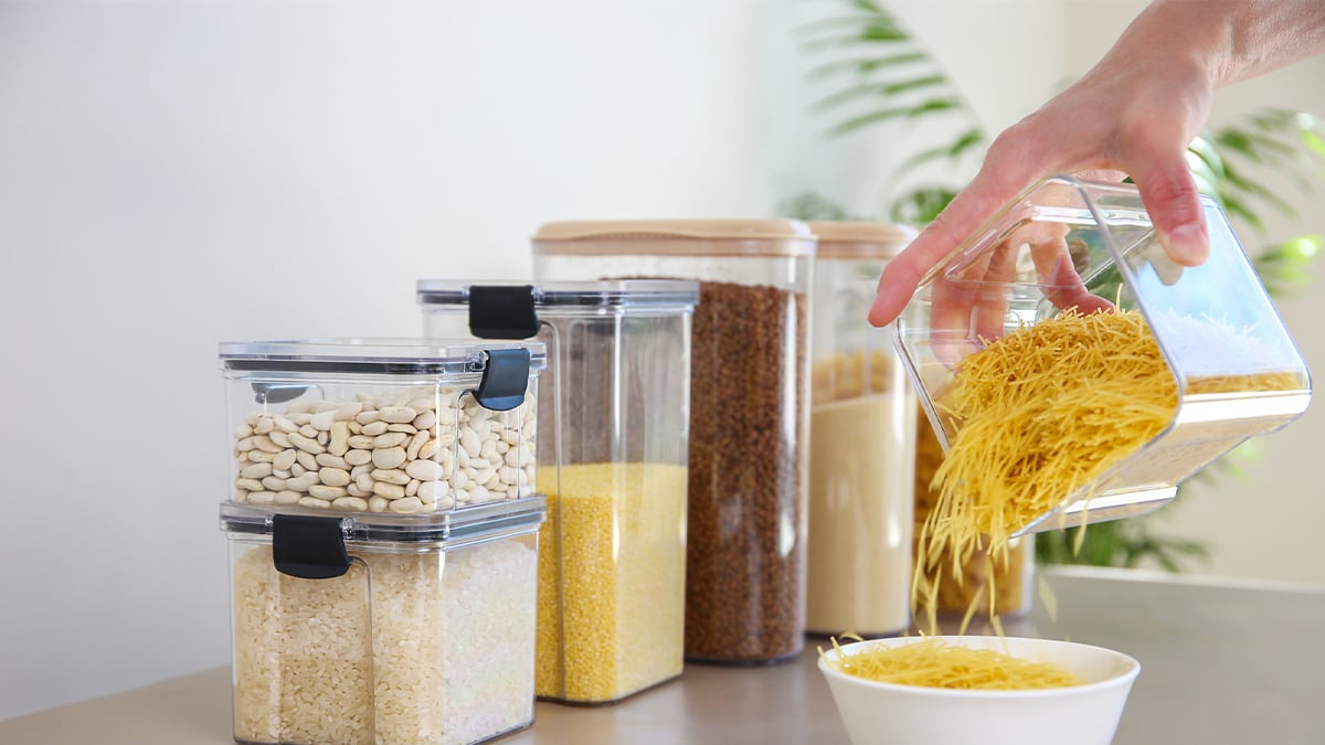 El set de botes en oferta que te ayuda a mantener la cocina ordenada y los alimentos frescos