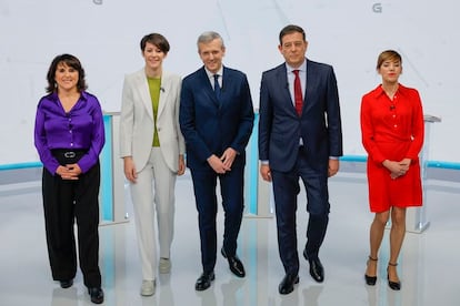 Candidatos a las elecciones gallegas de 2024