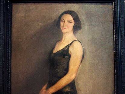 Retrato de Gloria Pérez, obra de Luis Mosquera.