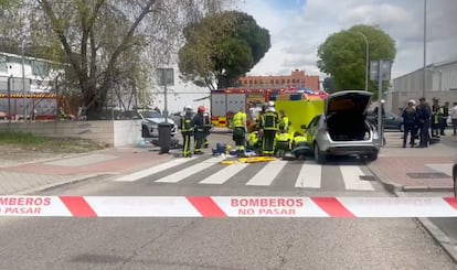 Joven de 25 años, herida grave tras ser atropellada junto a su bebé en un paso de peatones en Madrid