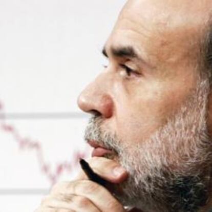 El presidente de la Fed, Ben Bernanke