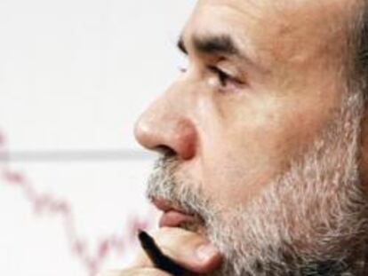 El presidente de la Fed, Ben Bernanke