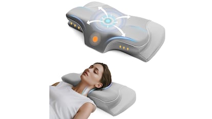 almohada viscoelastica cervical en oferta