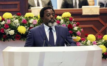 Kabila, durante un discurso el pasado 19 de julio.