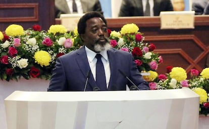 Kabila, durante un discurso el pasado 19 de julio.