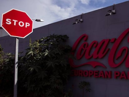 Vista de una de las plantas de Coca-Cola European Partners en España.