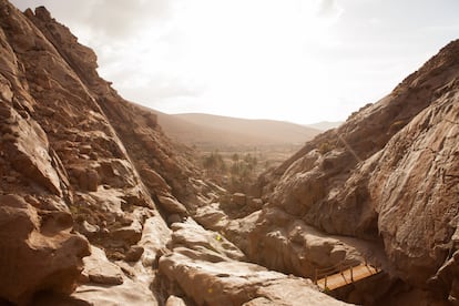 La Presa de las Peñitas, en la isla de Fuerteventura.