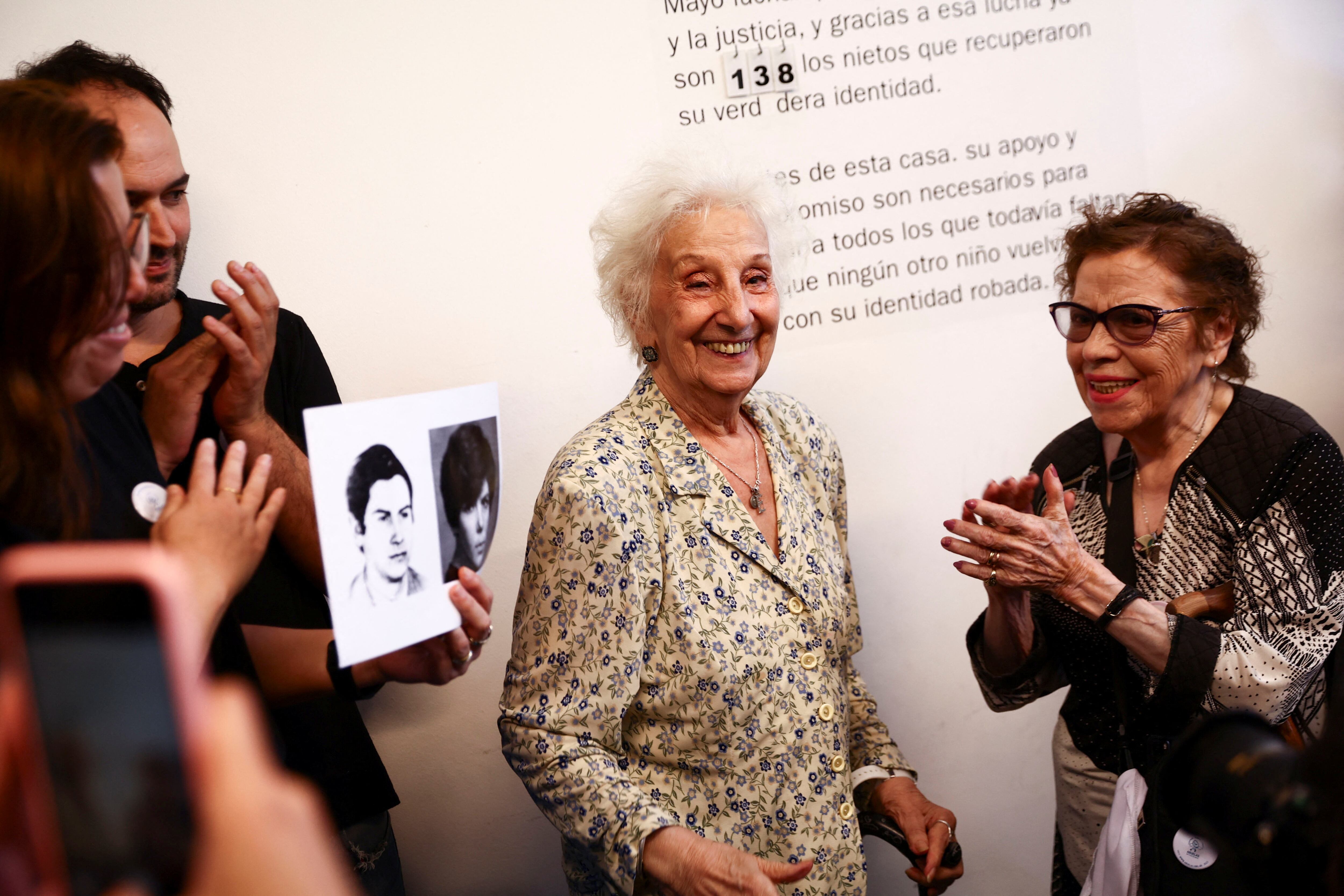 Las Abuelas de Plaza de Mayo tienen herederos