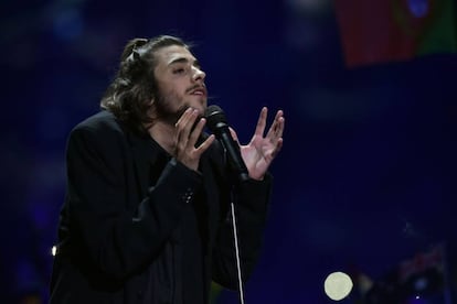 Salvador Sobral, el representante de Portugal, ganador de Eurovisión