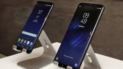 Los nuevos Samsung Galaxy S8 y S8+.