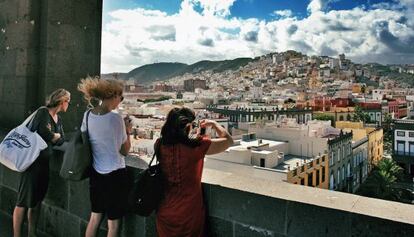 Las casas de colores de Las Palmas son una de las estampas más conocidas de la ciudad.