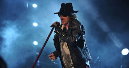 Axl Rose, l&iacute;der de Guns N&#039; Roses.