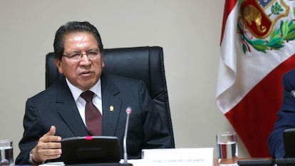 El Fiscal de la Nación de Perú, Pablo Sánchez Velarde.