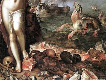 'Perseo y Andrómeda' de Joaquim Antonisz Wtewael (1611).