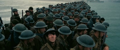 Filme de guerra do diretor Christopher Nolan ('A Origem' e 'Batma Begins'), longa concorre em 8 categorias do Oscar, entre elas a principal, e é considerada uma forte rival de 'A Forma da Água'.