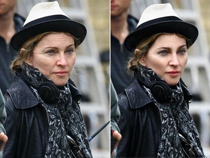 Madonna retoque
