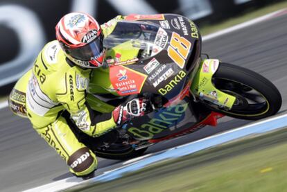 Terol, durante el Gran Premio de Italia.