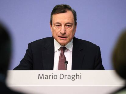El presidente del Banco Central Europeo, Mario Draghi.