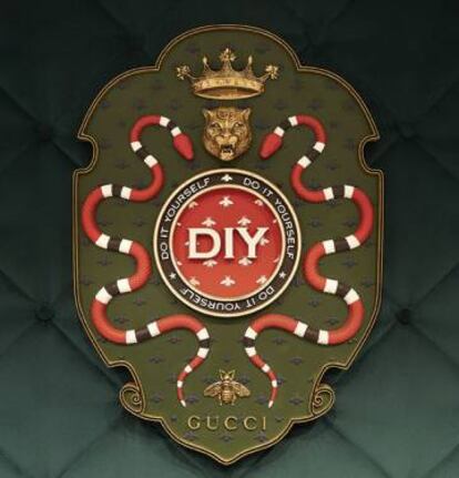 El proyecto DIY aspira a reflejar la personalidad de los clientes de Gucci.