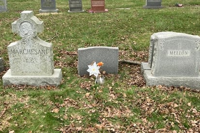 La supuesta tumba sin marcar del poeta sinaloense Gilberto Owen Estrada en Filadelfia (EE UU), 25 DE ENERO DE 2023. 