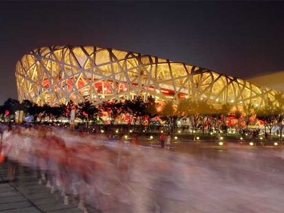 Estadio olímpico de Pekín.