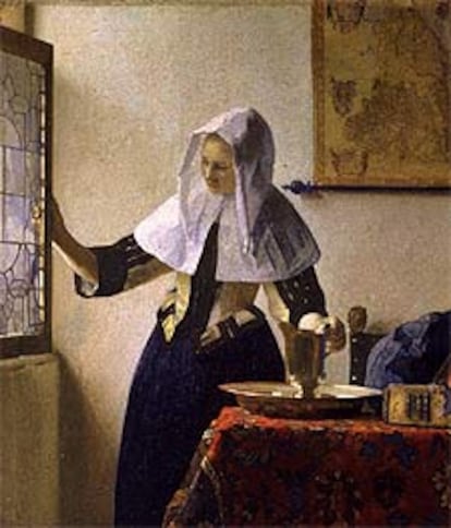 &#39;Mujer con aguamanil&#39;, de Vermeer.