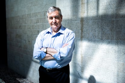 Sigfrido Herráez, en la sede del Colegio Oficial de Arquitectos de Madrid (COAM).