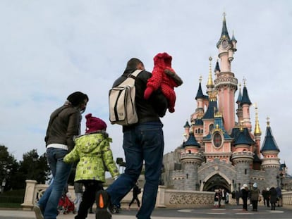 El parque de atracciones Eurodisney, en Par&iacute;s.