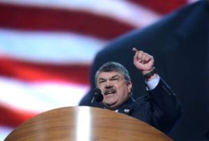 En la imagen, el presidente de la Federación sindical más grande del país, la AFL-CIO (por su sigla en inglés), Richard Trumka. EFE/Archivo