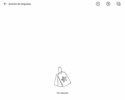 Etiquetas en las notas con eñl Boox Note Air5 C