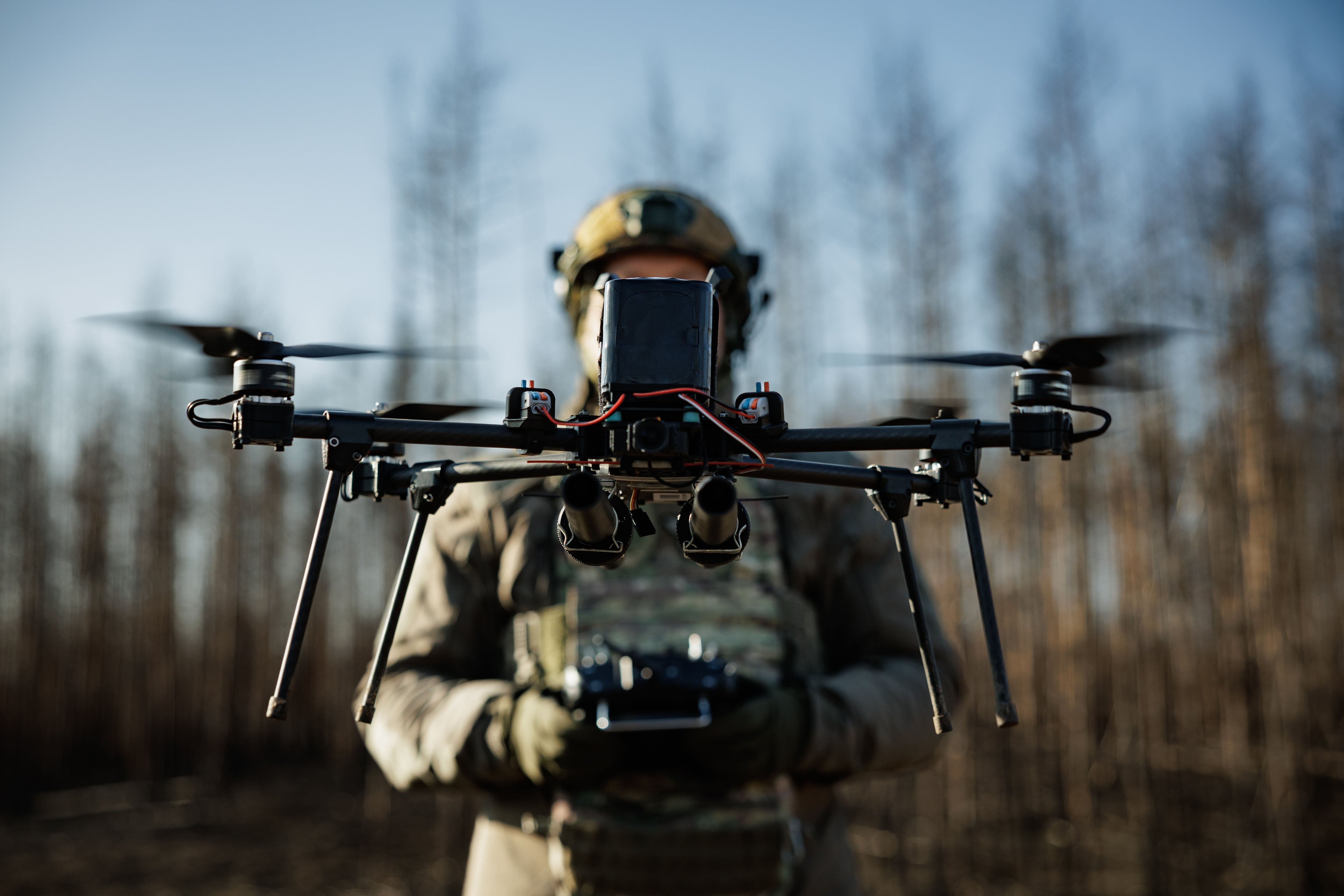 El uso bélico de drones con inteligencia artificial está cerca